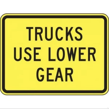 Accuform SURFACE  DRIVING CONDITIONS SIGN FRW667HP FRW667HP